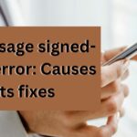 iMessage signed-out error