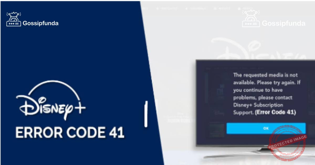 Error Code 41 Disney Plus How To Fix In 2023 Gossipfunda error-code-41-disney-plus-how-to-fix-in-2023-gossipfunda