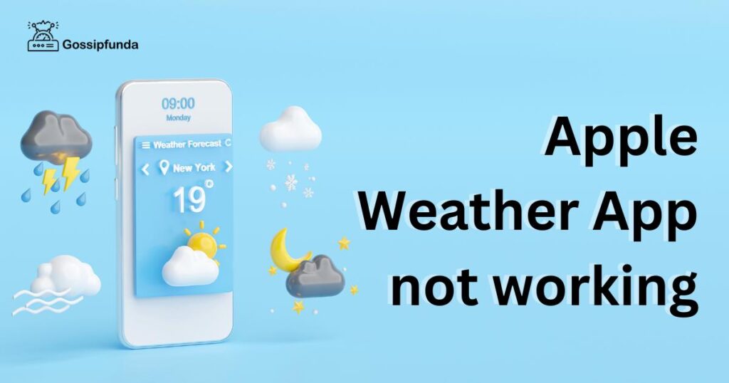 Apple Weather App not working