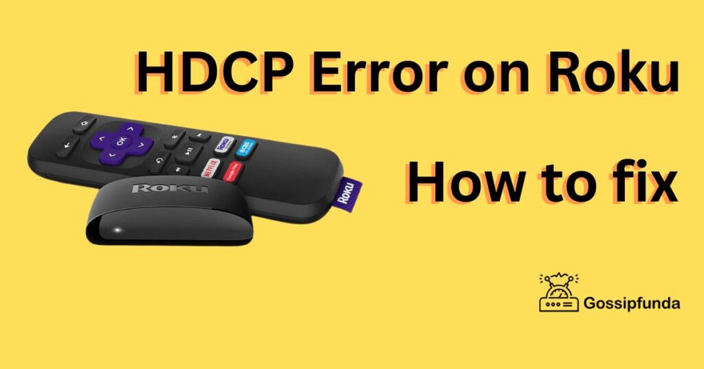 HDCP Error on Roku