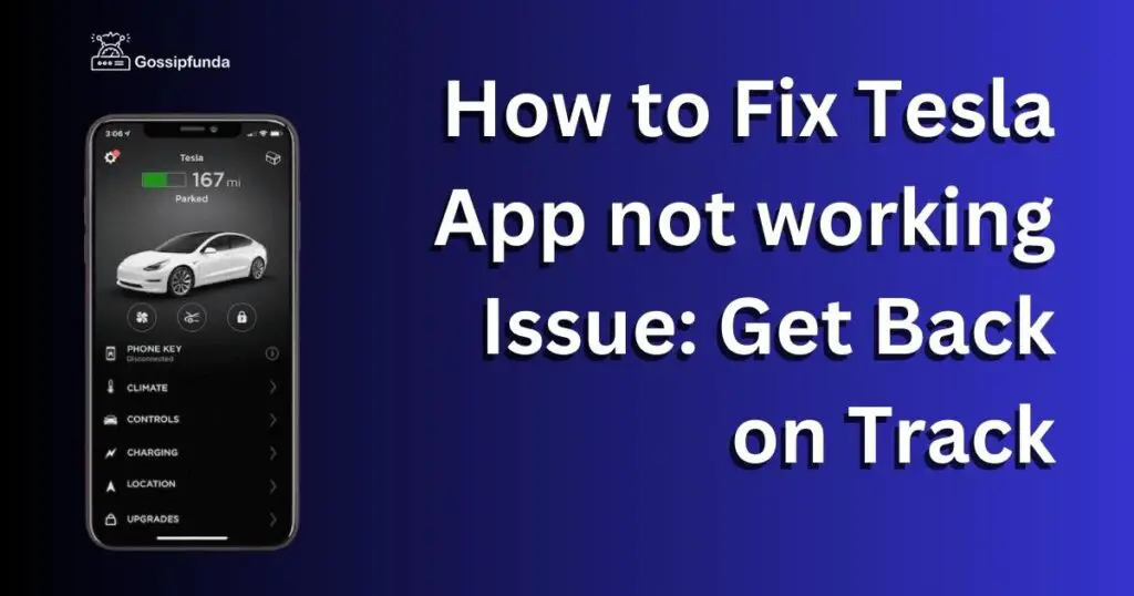Tesla App not working