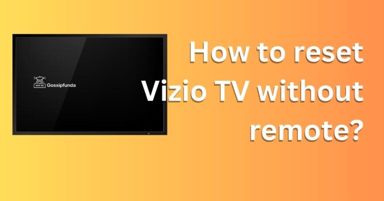 How To Reset Vizio Tv Without Remote Gossipfunda