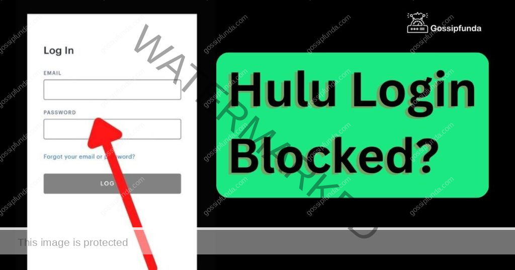 Hulu login blocked