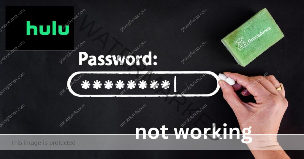 Hulu password not working