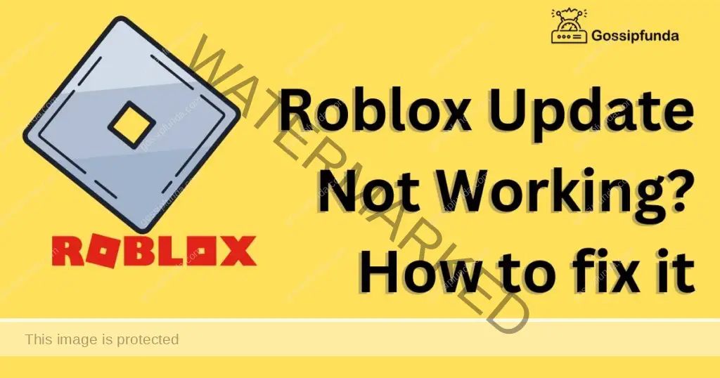 Roblox Update Not Working