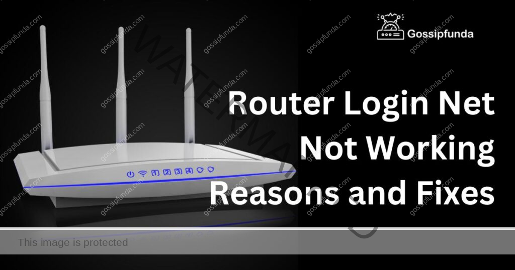 Router Login Net Not Working