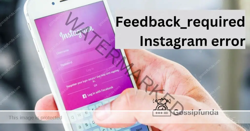 feedback_required instagram error
