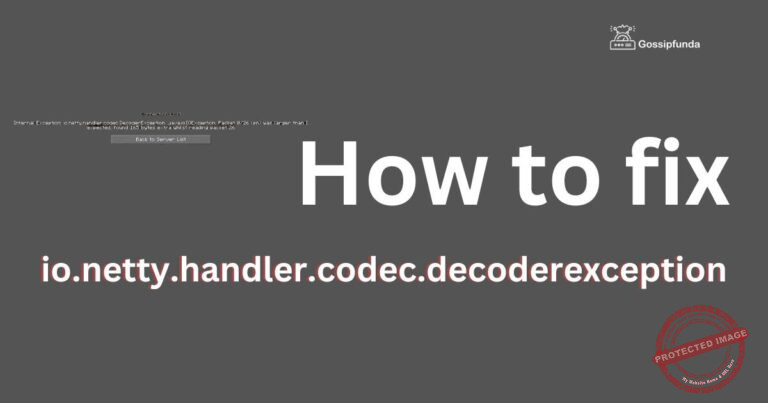 Internal exception io.netty.handler.codec.decoderexception