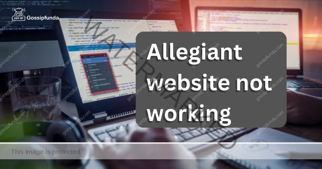 Allegiant website not working