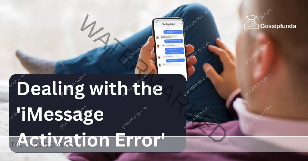 iMessage Activation Error