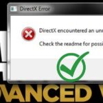 Directx encountered an unrecoverable error