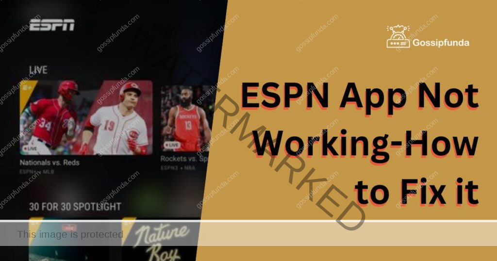 ESPN App Not Working