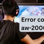 error code aw-20001