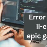 Error code ii-e1003 epic games
