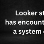 looker studio has encountered a system error