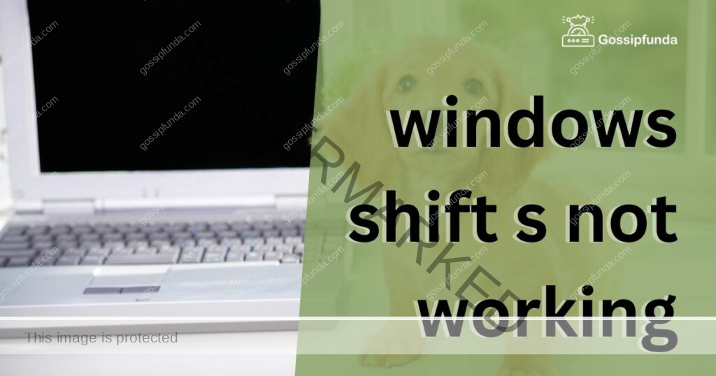 Windows shift s not working