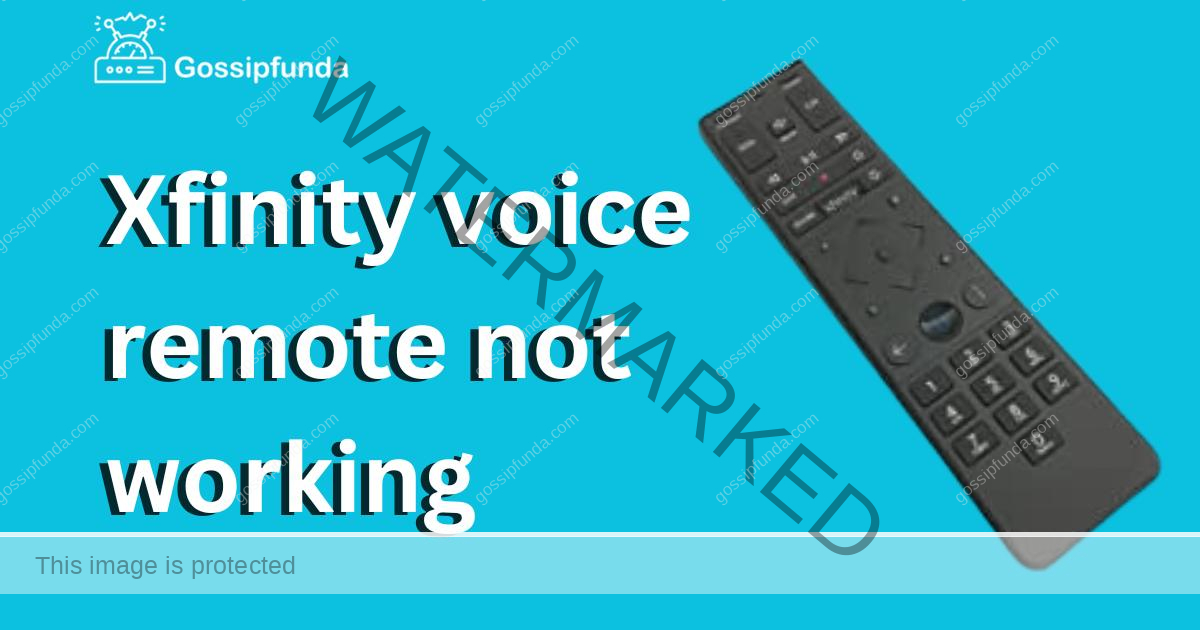 Xfinity voice remote not working Gossipfunda