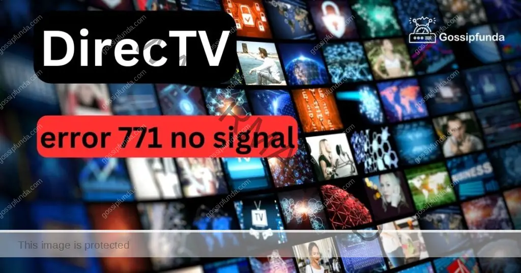 error 771 no signal