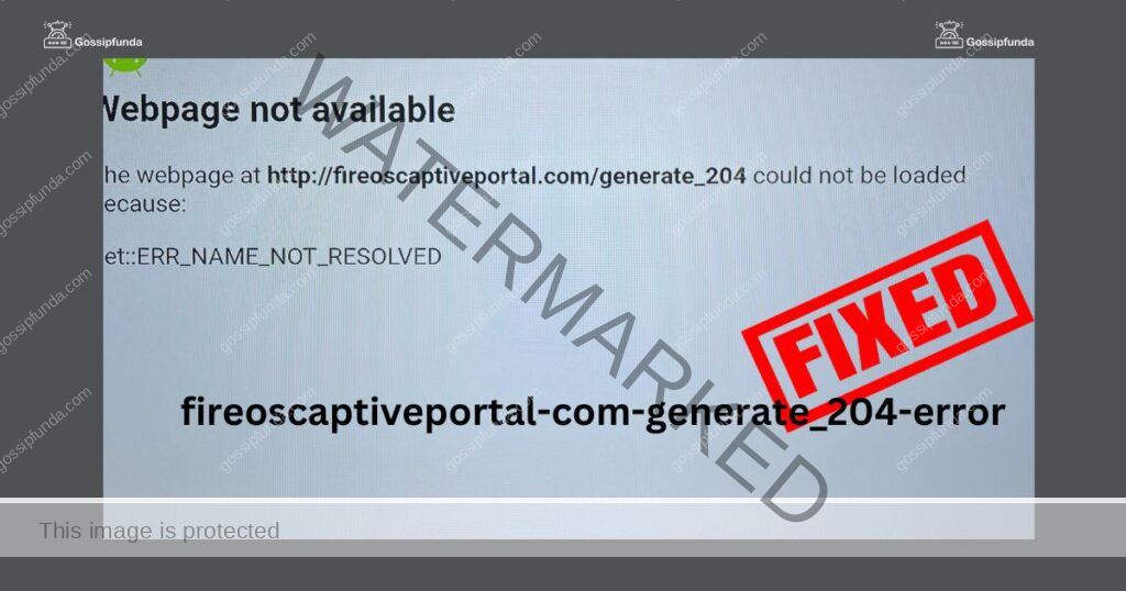 fireoscaptiveportal.com/generate_204 error