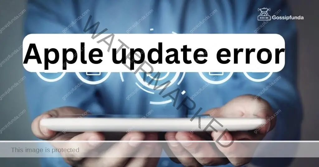 Apple update error