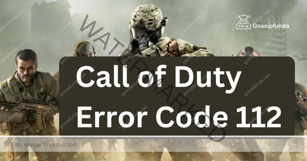 Call of Duty Error Code 112
