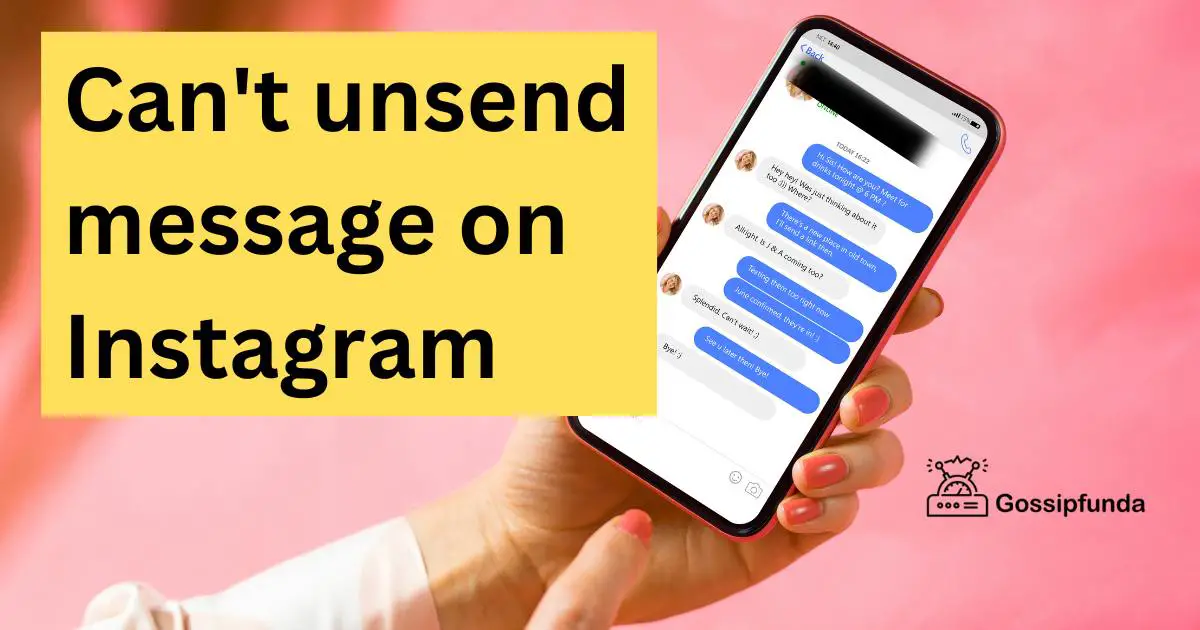 can't unsend story reply instagram