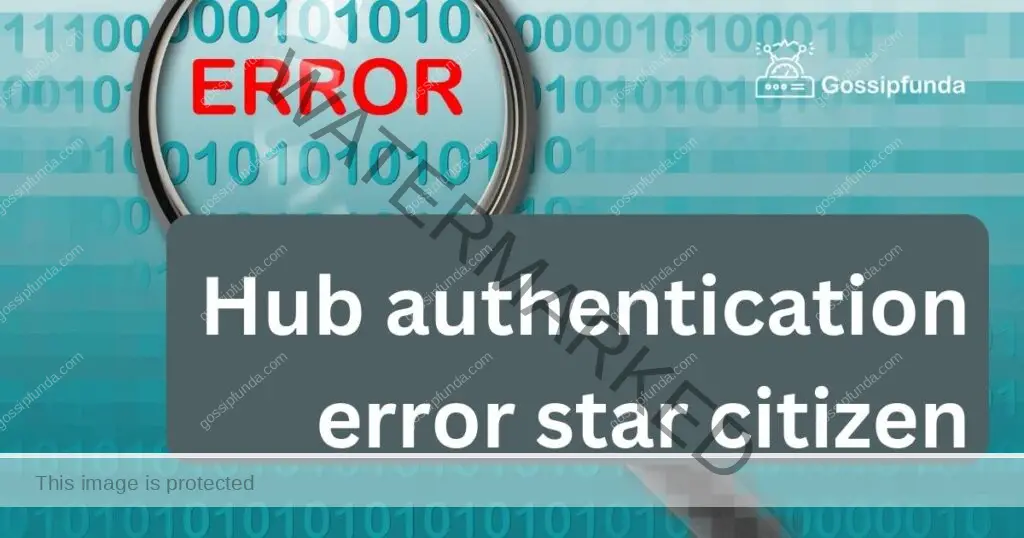 hub authentication error star citizen