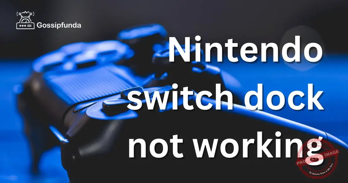 Nintendo switch dock not working Gossipfunda