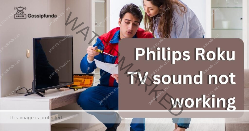 philips roku tv sound not working