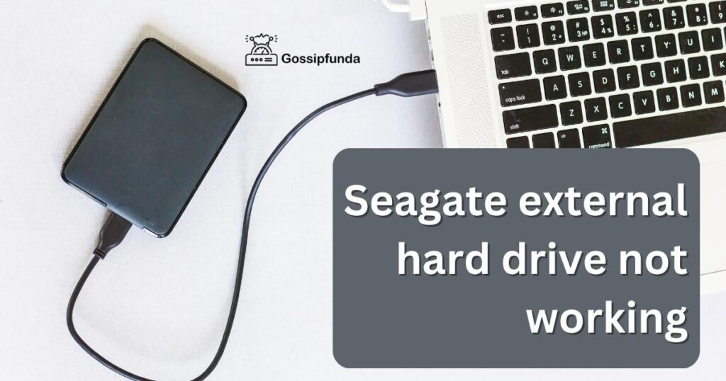 seagate external hard drive not working