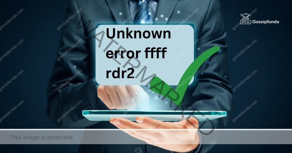 Unknown error ffff rdr2