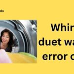 Whirlpool duet washer error codes