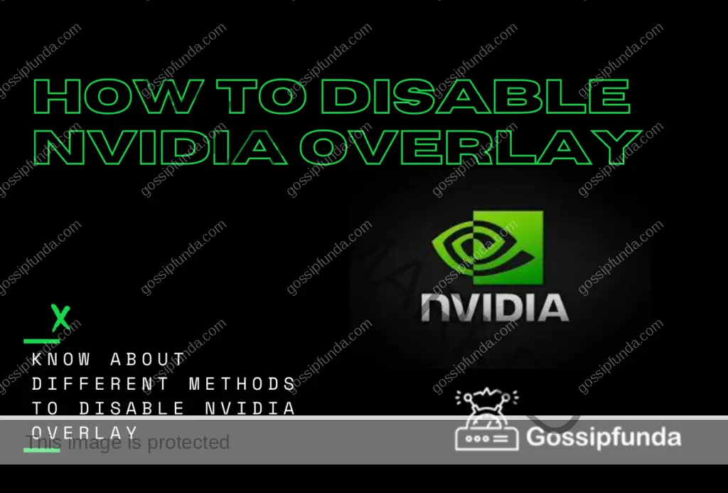 How to disable Nvidia Overlay