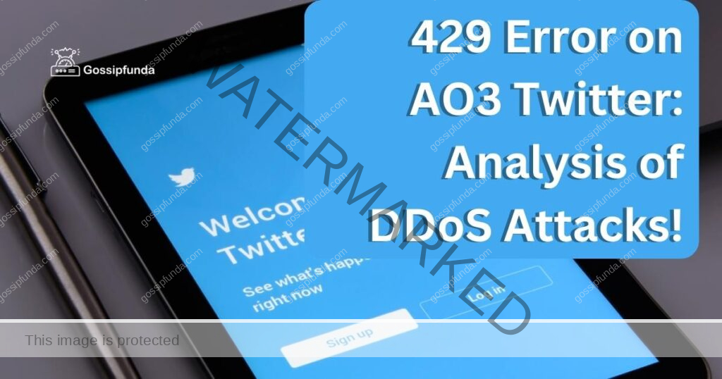 429 Error on AO3 Twitter