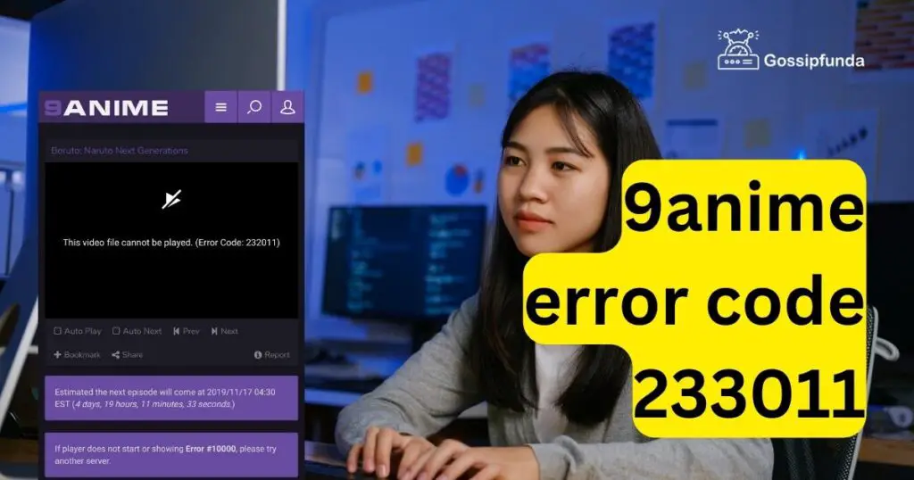 9anime error code 233011