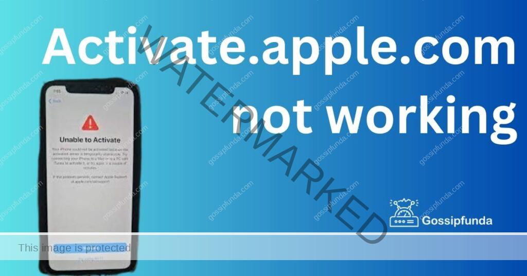 Activate.apple.com not working