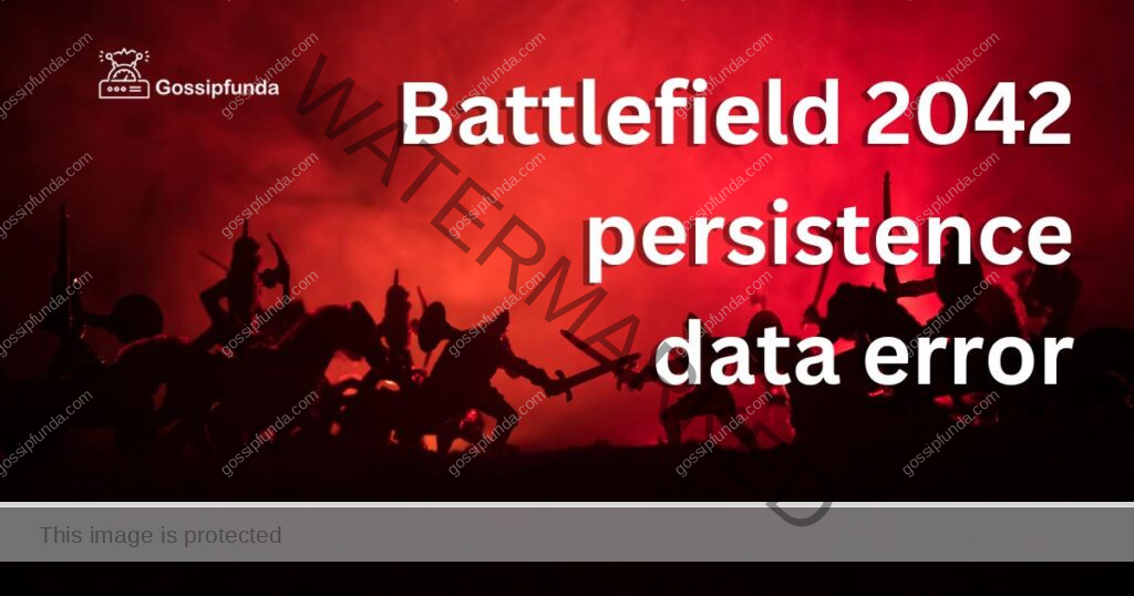 Battlefield 2042 persistence data error