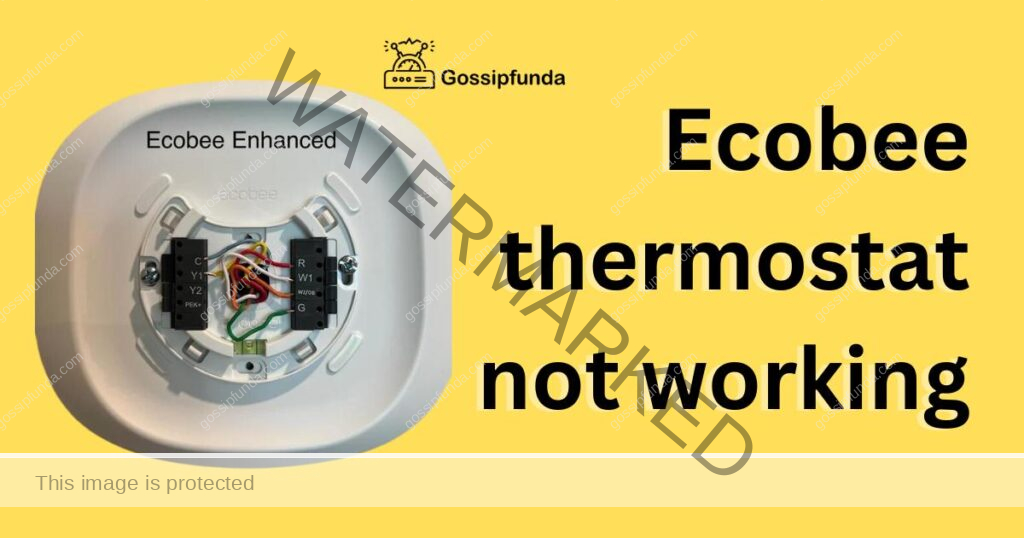 Ecobee thermostat not working
