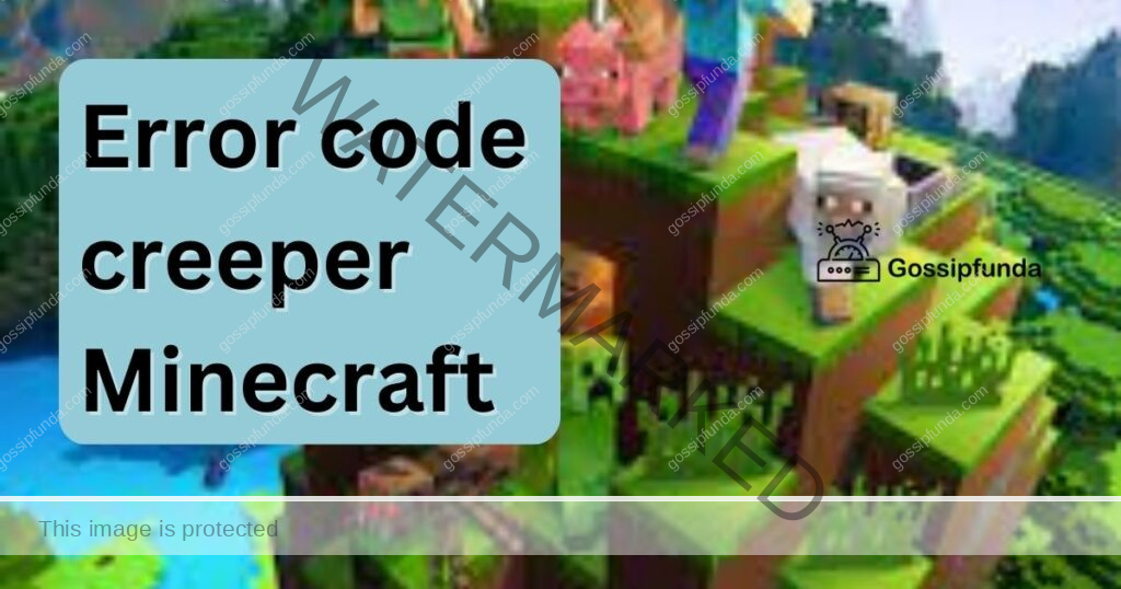 error code creeper minecraft