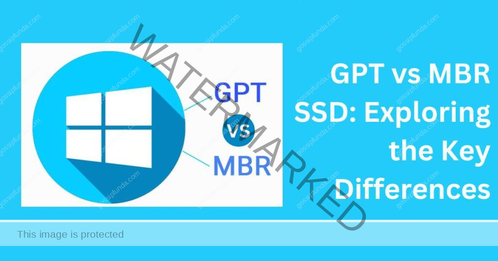 GPT vs MBR SSD