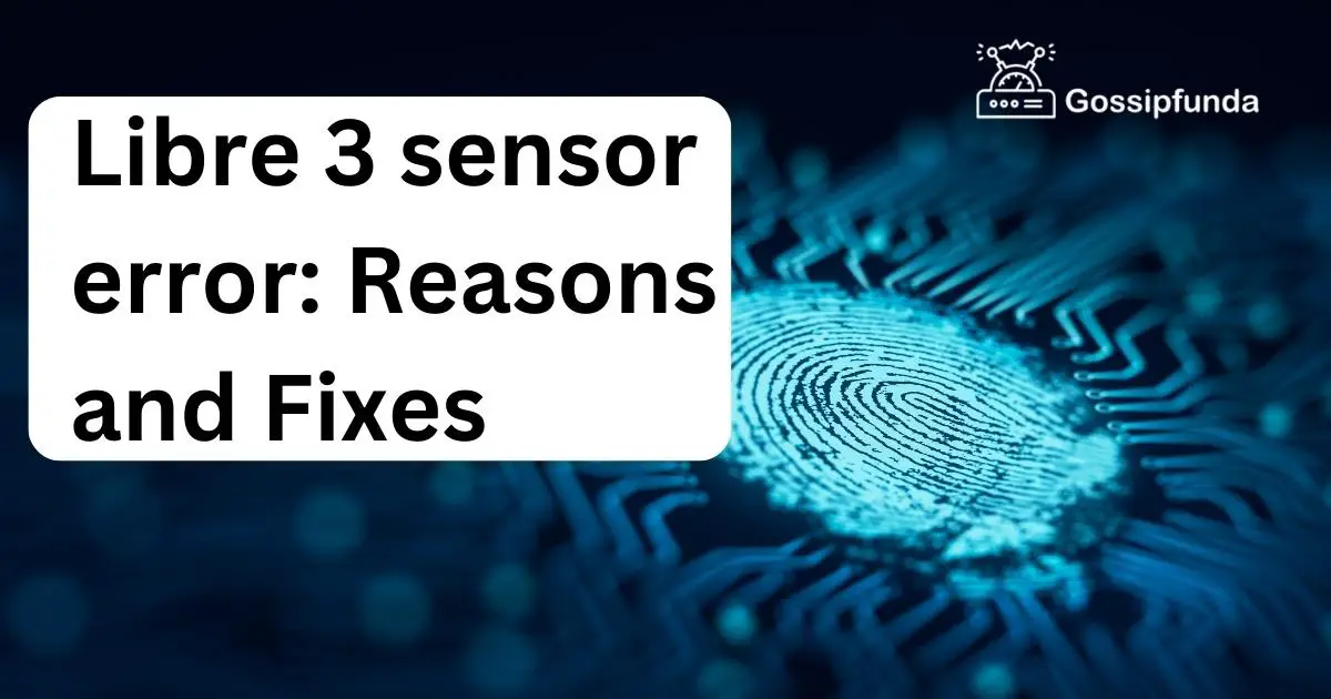 libre 3 sensor error customer service number