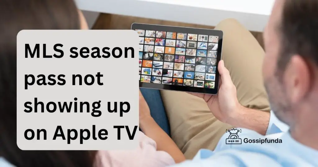 mls season pass not showing up on apple tv
