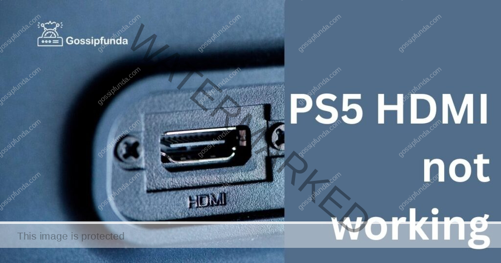 PS5 HDMI not working