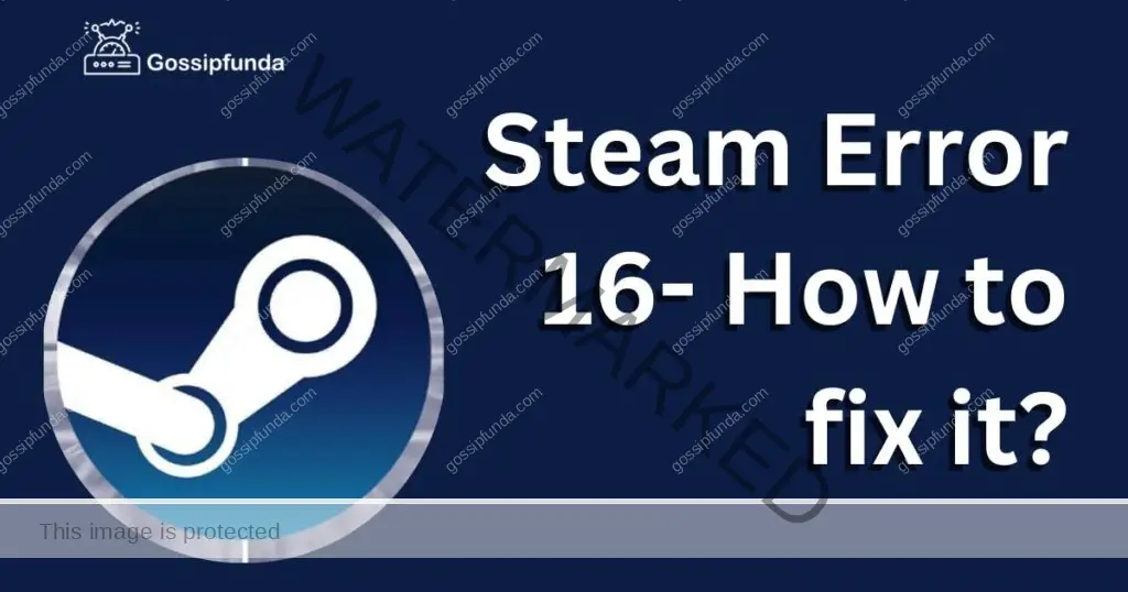 Steam Error 16