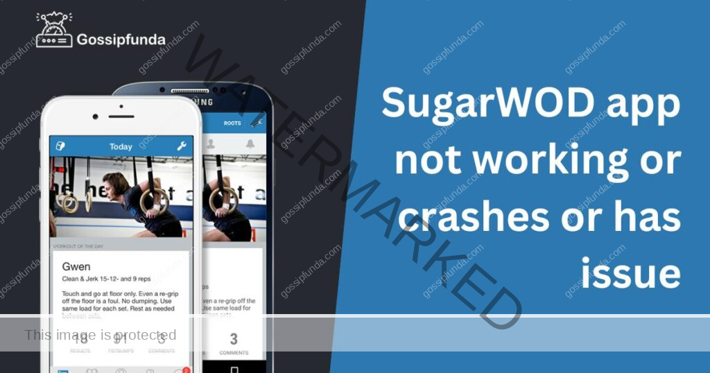SugarWOD app not working or crashes or has issue