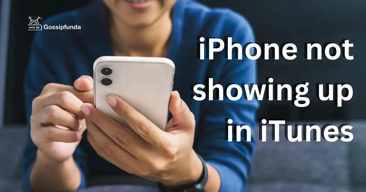 iPhone not showing up in iTunes Gossipfunda