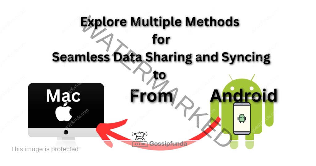 Multiple Methods for Seamless Data Sharing and Syncing to Mac From Android