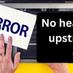 No healthy upstream error