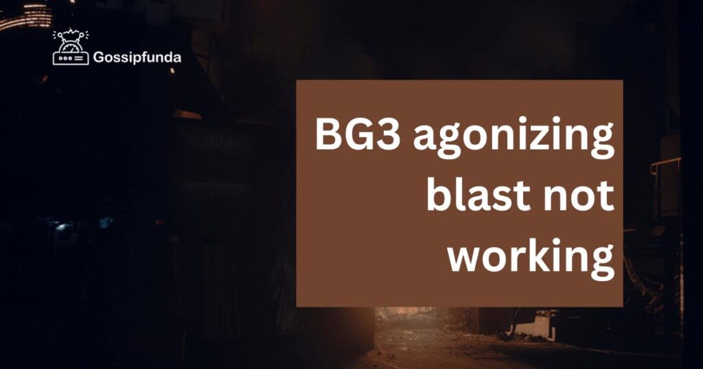 BG3 agonizing blast not working