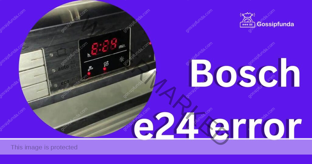 Bosch e24 error